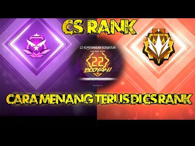 CARA MUDAH PUSH GM CS RANK FF