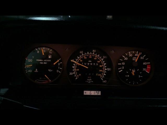 Mercedes 190E 2.6 - Acceleration