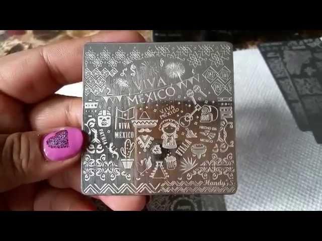 Handy stamping plate haul and Fun lacquer polish