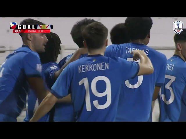 SANDRO REYES GOAL |  PHILIPPINES 1-0 THAILAND  | #MITSUBISHIELECTRICCUP 2024