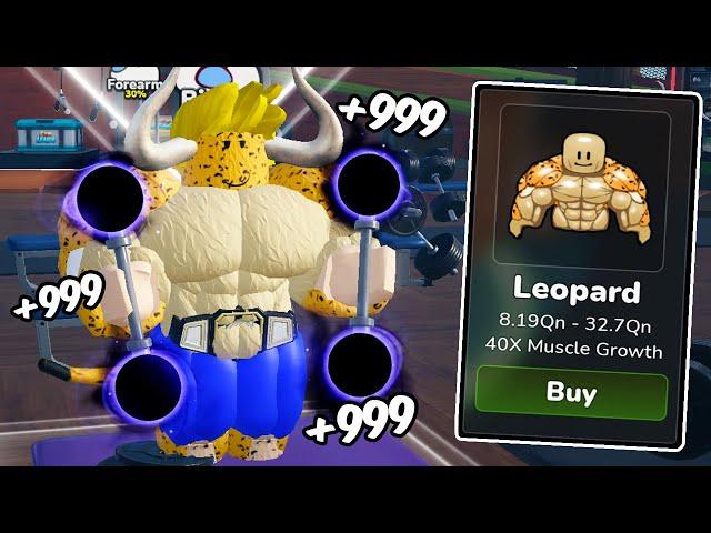 I Unlocked New Pirate Gym And Max Leopard Body Alter In Roblox Gym League