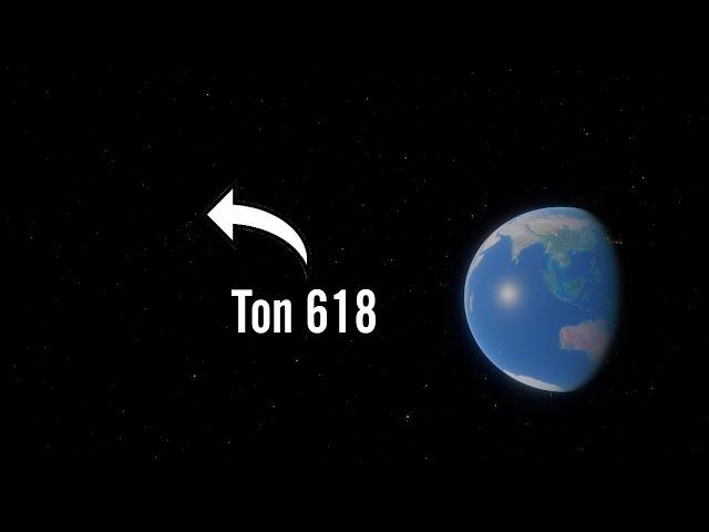 Traveling to Ton 618: The Biggest Black Hole Ever Discovered - Space Engine