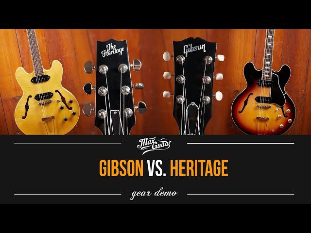 GIBSON vs. HERITAGE! The Slim Harpo "Lovell" ES-330 and the Heritage H530