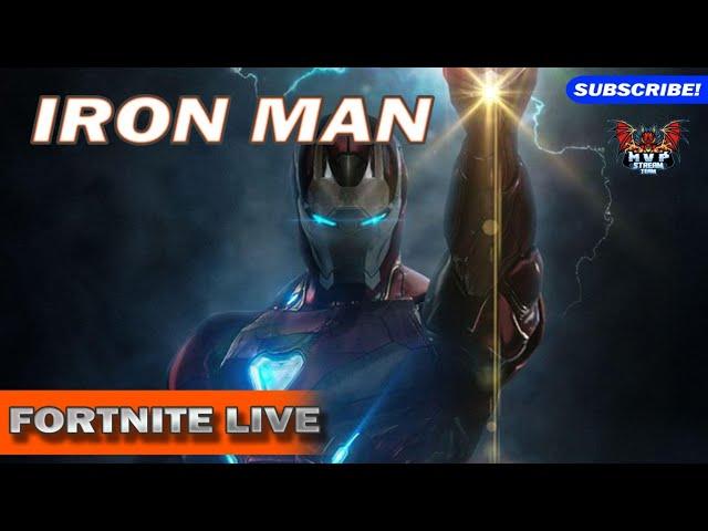 LIVE FORTNITE ZERO BUILD - Iron Man Gameplay - 5.4 #fortnite #fortnitegameplay #live #livestream