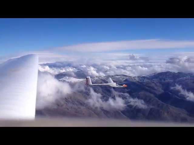 Gliding in the Capetown Region in Mountain Wave at Worcester South Africa