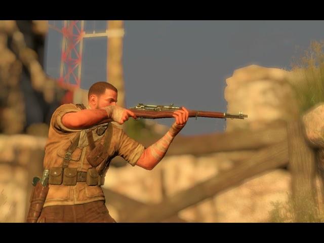 Sniper Elite 3 gameplay.