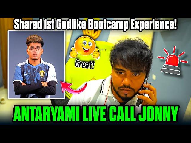 ANTHARYAMI 1ST TIME IN GODLIKE BOOTCAMP | SHARED 1ST EXPERIENCE & MEET JONATHAN 