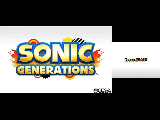 Sonic Generations (3DS) playthrough ~Longplay~