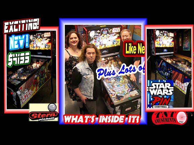 Stern Comic Star Wars HOME Pinball Unboxing and how it is built-A Thorough Look-Thru! TNT Amusements