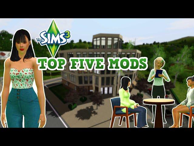 My Top 5 Gameplay Mods For Sims 3!