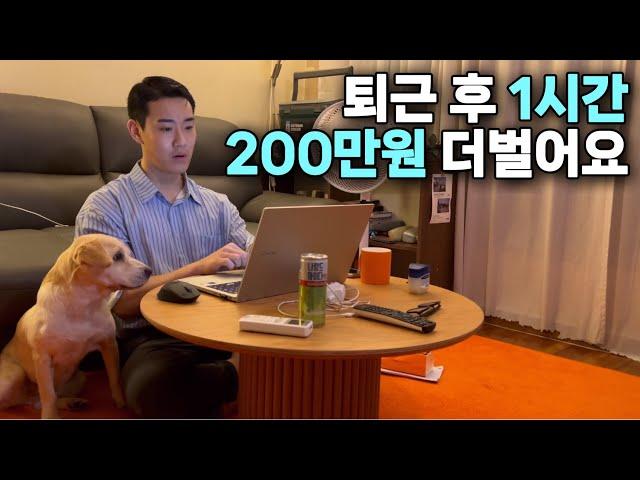 퇴근 후 노트북 하나로 1시간 일하고 월순수입 200만 원 더 버는 31살