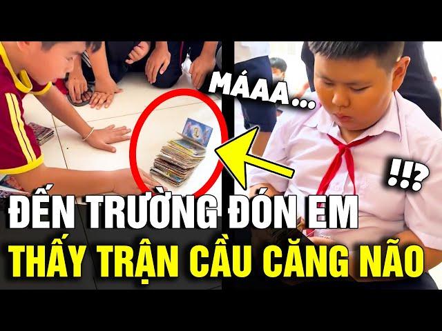 Đến trường đón em về, thanh niên 'NGHẸT THỞ' khi theo dõi 'MÀN ĐẬP HÌNH' căng não | Tin Nhanh 3 Phút