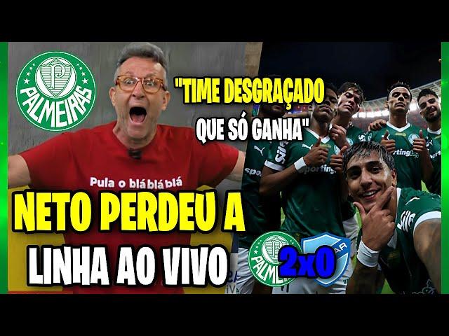  CRAQUE NETO PERDEU A LINHA "ESSE PALMEIRAS É MONSTRUOSO VAI GANHAR  A LIBERTADORES