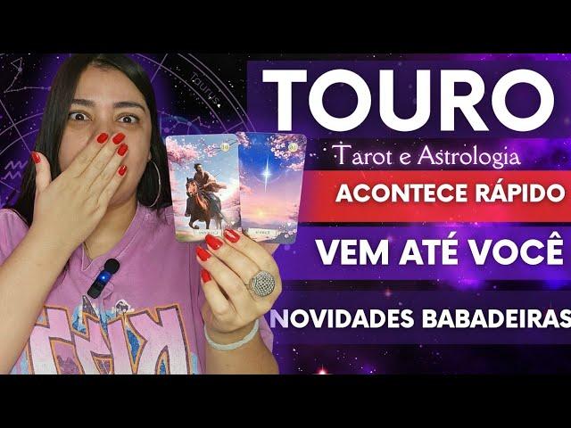 TOURO VAI ACONTECER SIM! E VAI RÁPIDO, ESSA MENSAGEM VEM E MUDA TUDO!