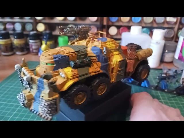 Warhammer40k  conversion  Goliath Truck,