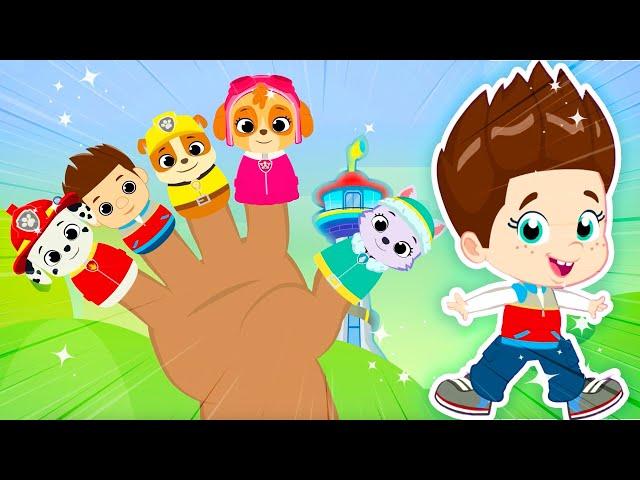 Familia Dedo PATRULLA CANINA! | Canciones Infantiles | Groovy el Marciano