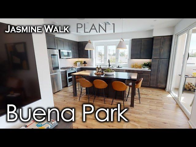 브에나파크(Buena Park) 타운홈, 60만불대 Jasmine Walk 'Plan 1' 2베드 2.5 베스 New 새집분양