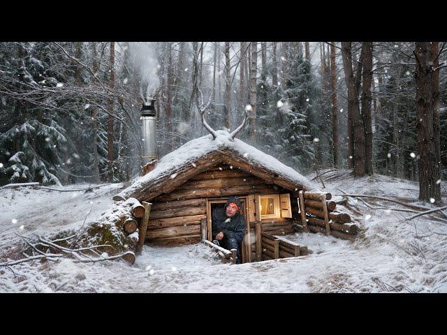 I FOUND A DUGOUT in THE SWAMPS and was captured by SNOW ️