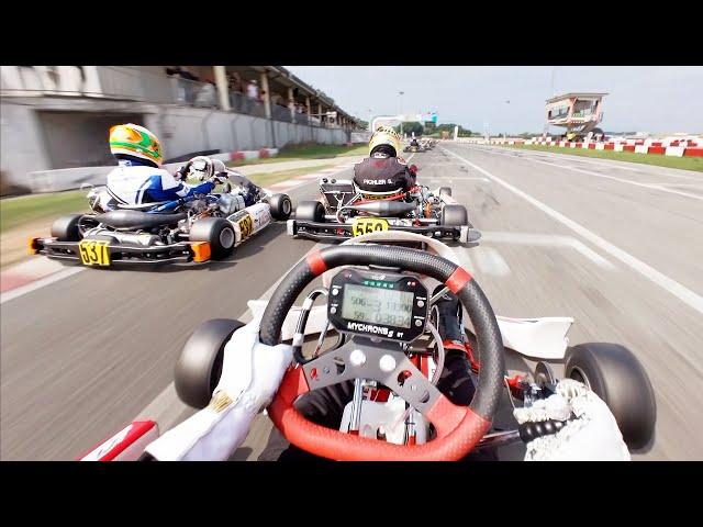 Shifter Kart HARD RACING - POV Onboard Davide Cugini Driver's eye // South Garda Karting KZ2