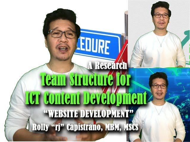 Team Structure for ICT Content Development - A Research