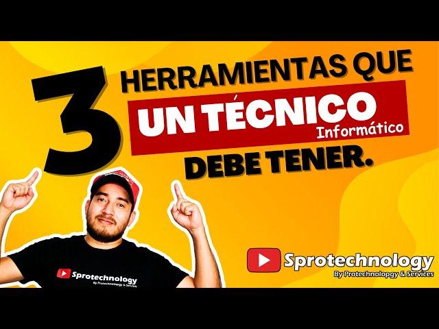 Herramientas que todo Técnico informático debe tener.