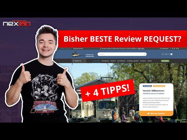 WOW! Diesen Effekt habe ich bei einer WordPress Webseite noch nie gesehen! | Website-Review #16