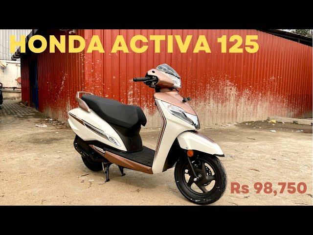 Honda Activa 125 Premium Edition- Smooth and Elegant | Pratyush Sarkar