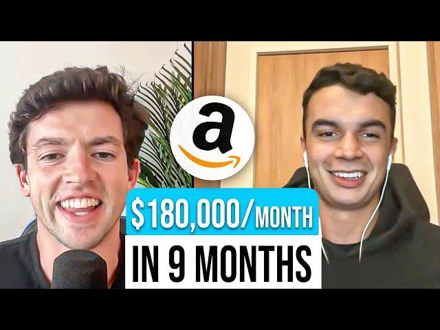 How Aaron Quit His 9-5 & Went $0 To $180,000/Month With Amazon FBA