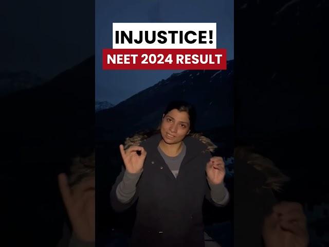 Injustice! NEET 2024 Shocking Result! ️ Why NTA? | Ritu Rattewal