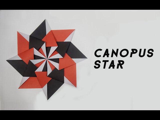 How to Create an Origami Canopus Star