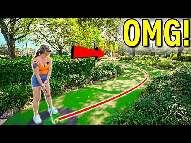 The World's Hardest Mini Golf Course! - Record Breaking Attempt!