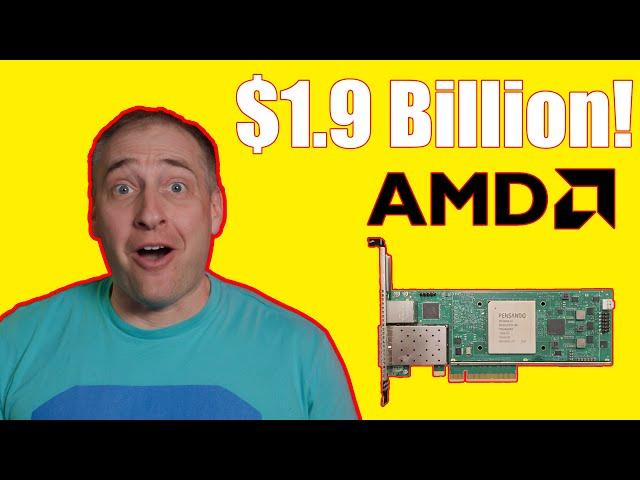Why AMD is Spending $1.9B to Buy Pensando for DPUs