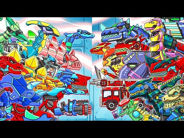 Dino Robot Dino Corps 1 + Dino Robot Dino Corps 2 | Eftsei Gaming