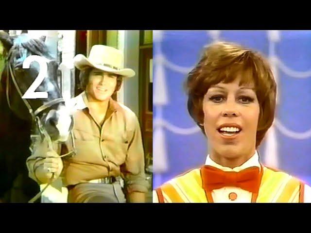 Celebrities On Sesame Street 1970 | Michael Landon & Bonanza Cast | Carol Burnett | Bill Cosby