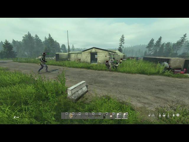 ADMIN VIEW 037 - Vet helps Noob get first kill, victim comes BACK (vc is hilarious!) - Dayz