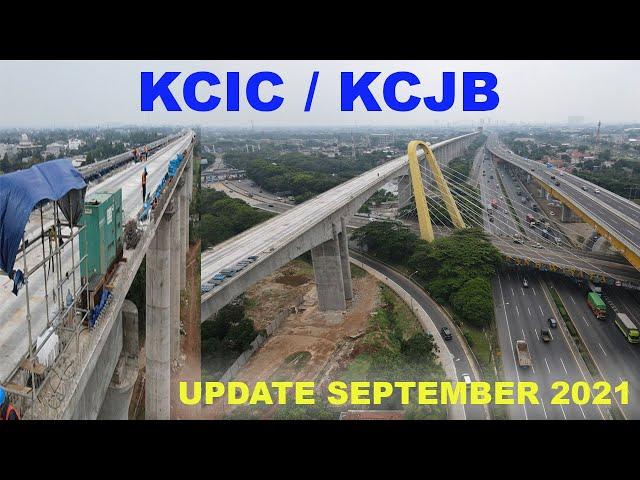 UPDATE PEMBANGUNAN KERETA CEPAT INDONESIA CHINA / KCIC / KCJB DI GRAND WISATA | FOOTAGE DRONE | 4K