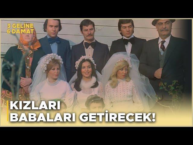 3 Geline 6 Damat Türk Filmi | Kızların Evlenmesi Olaylı Oluyor!