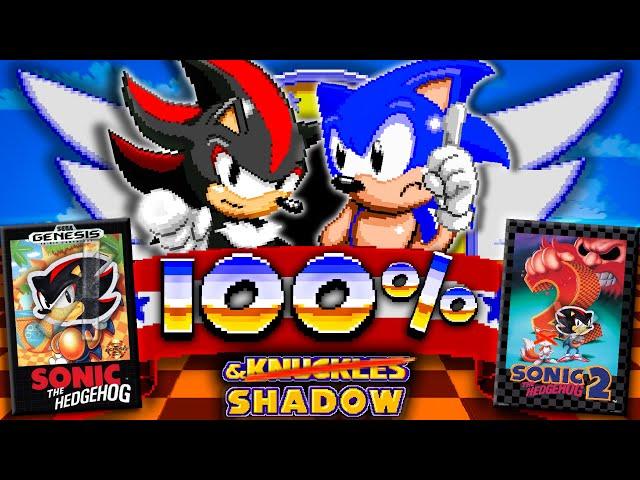 The 100% Classic Sonic TRILOGY as...Shadow?