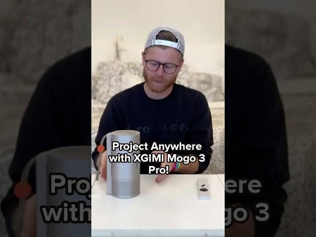 Project Anywhere with XGIMI Mogo 3 Pro! #mogo3pro #spill #spillthegoods