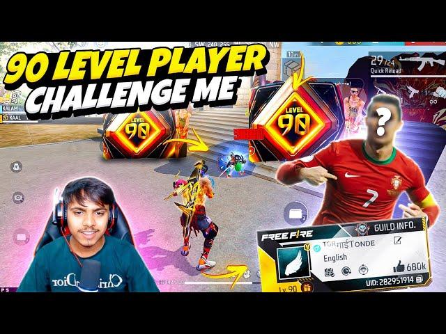 Noob Prank With V Badge Angry Girl New Prank With 3 Attitude GirlSamne आया 100 Level Free Fire