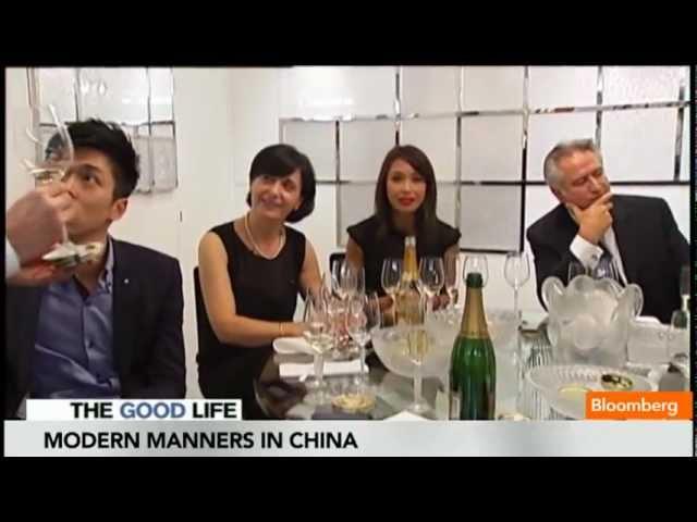 China's Newly Rich Take Lessons in Wine Etiquette