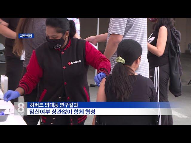 5. 14 .21 KBS America News   화이자 모더나 백신, 임산부에 안전…태아 면역력 전달