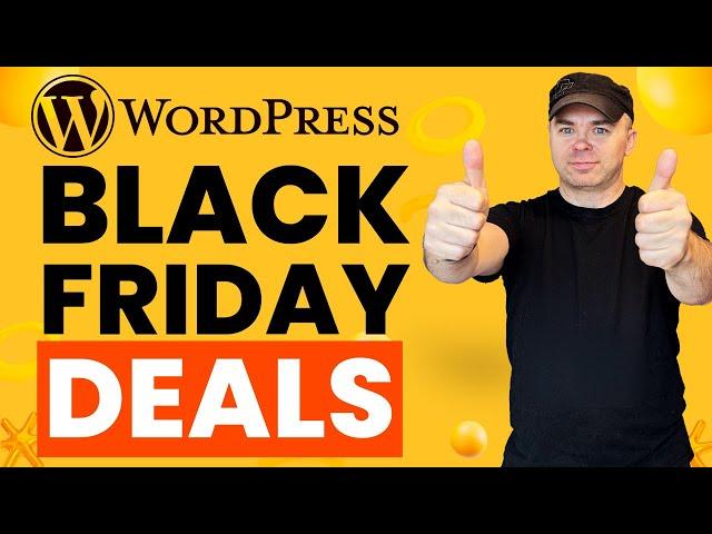 My Top WordPress Deals for Black Friday You Don’t Want to Miss!