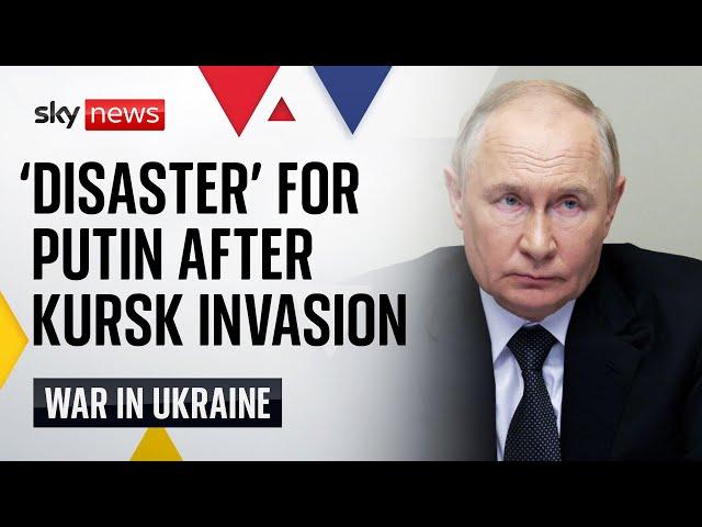 Russia-Ukraine war: Ukraine keeping up pressure on border regions in 'disaster' for Putin