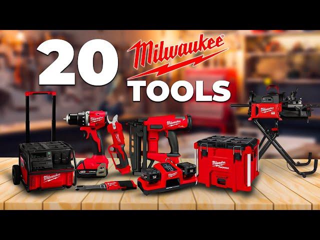 20 Milwaukee Tools You Probably Never Seen Before