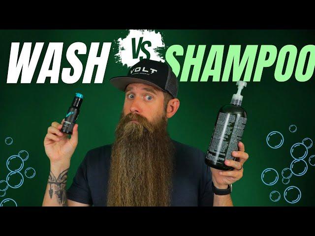 The Difference Between Shampoo & Beard Wash!