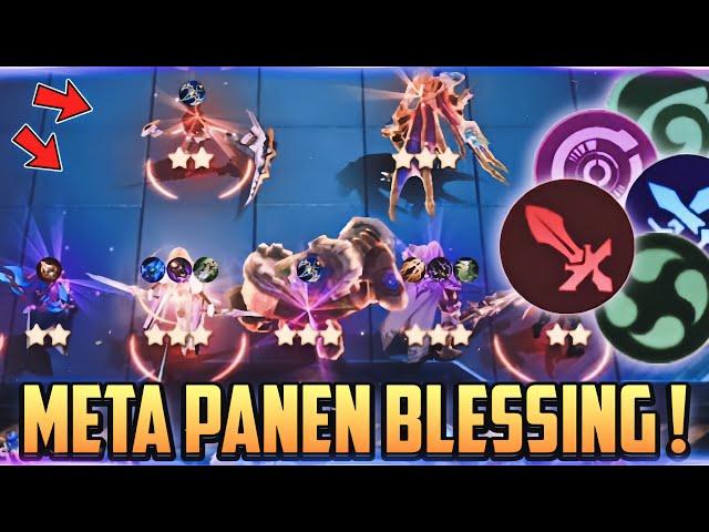 PANEN BLESSING DI MAGIC CHESS  COMBO KUAT AUTO JADI ! META MAGIC CHESS TERKUAT TERBARU