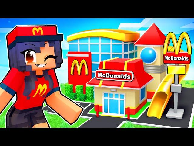 Running my MCDONALD'S EMPIRE in Minecraft!