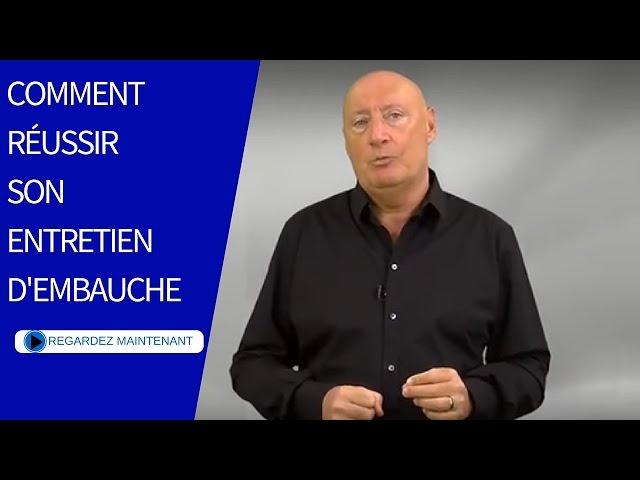 Comment réussir son entretien d'embauche en 3 phases ? Conseils de Roger Lannoy