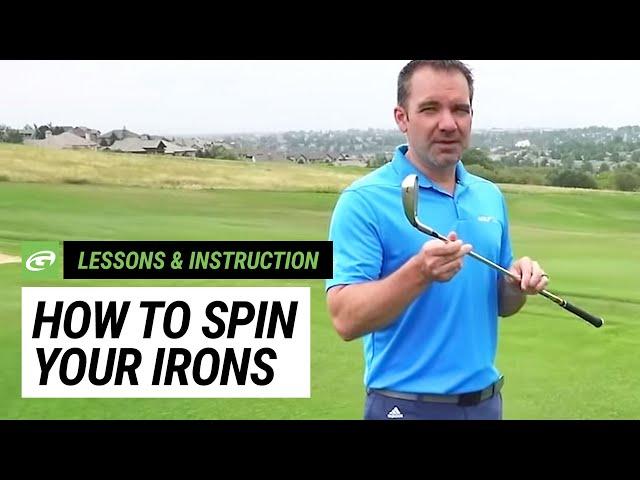 How to spin your irons